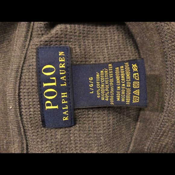 Polo by Ralph Lauren Grey Sweater - Picture 2 of 3